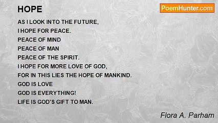 Flora A. Parham - HOPE