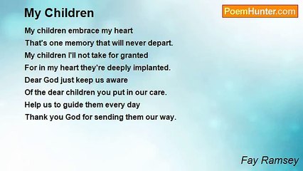 Fay Ramsey - My Children