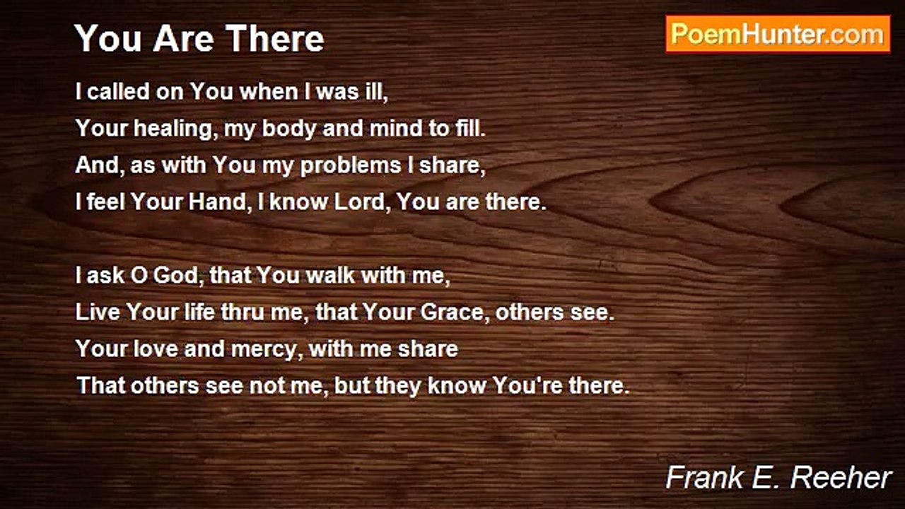 Frank E. Reeher - You Are There