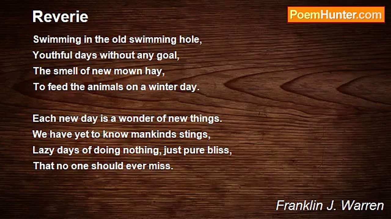 Franklin J. Warren - Reverie