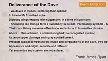 Frank James Ryan - Deliverance of the Dove