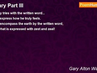 Gary Alton Waltemire - Gary Part III