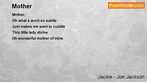Jackie - Joe Jackson - Mother
