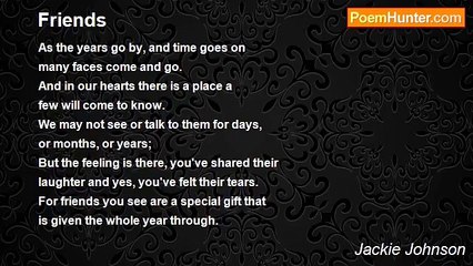 Jackie Johnson - Friends