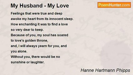Hanne Hartmann Phipps - My Husband - My Love