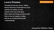 Jacqualine Williams Rippy - Love's Promise