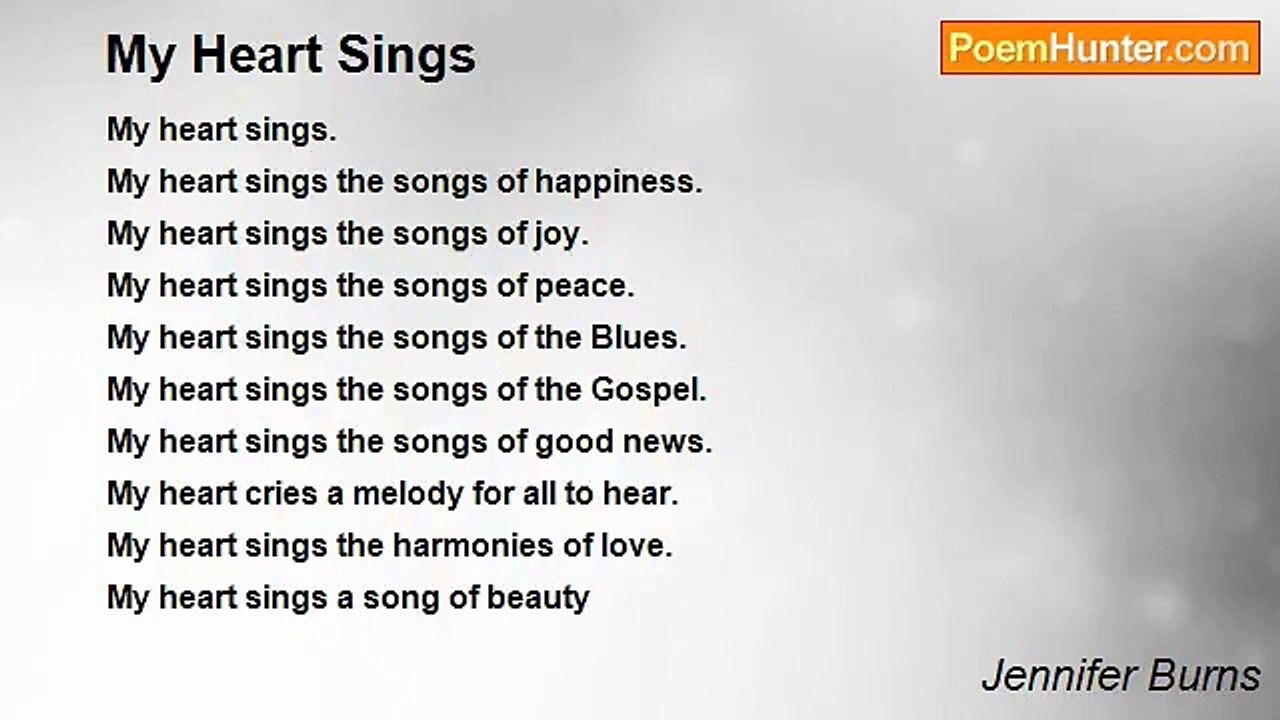 Jennifer Burns - My Heart Sings