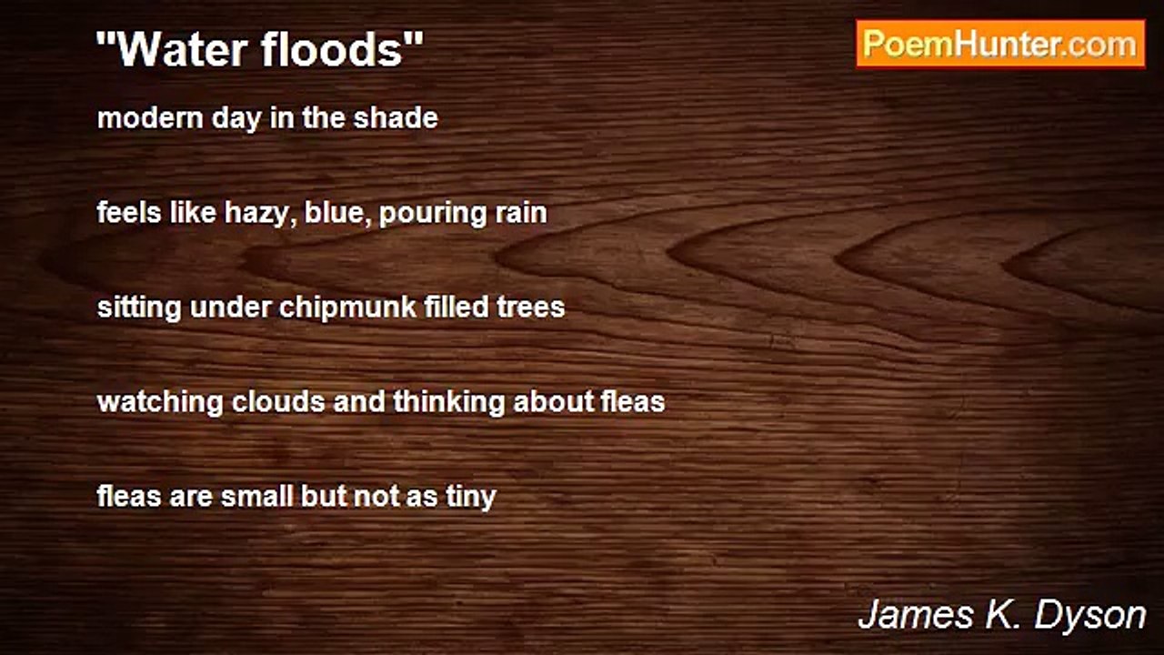 James K. Dyson - "Water floods"