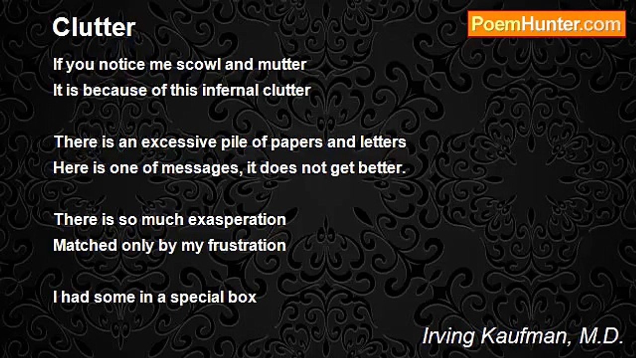 Irving Kaufman, M.D. - Clutter
