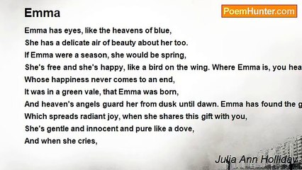 Julia Ann Holliday - Emma