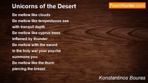 Konstantinos Bouras - Unicorns of the Desert