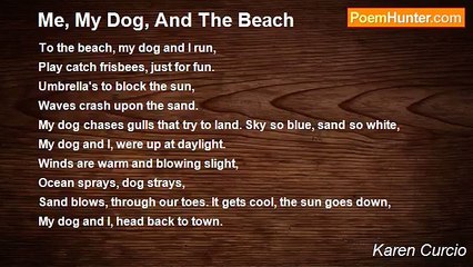 Karen Curcio - Me, My Dog, And The Beach
