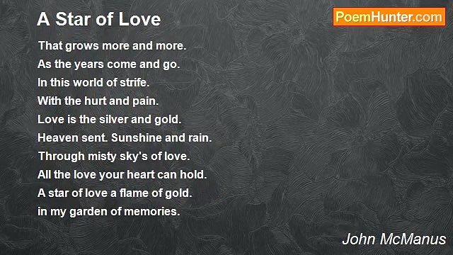John McManus - A Star of Love