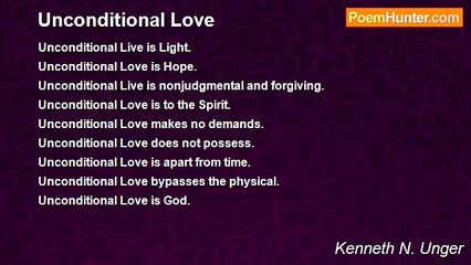 Kenneth N. Unger - Unconditional Love