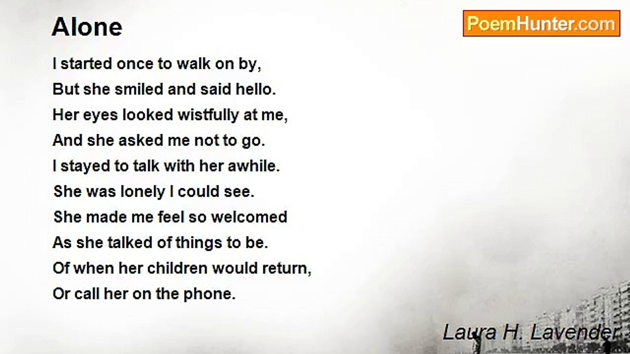 Laura H. Lavender - Alone