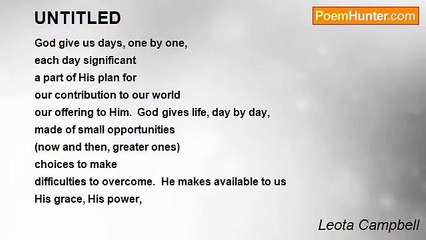 Leota Campbell - UNTITLED