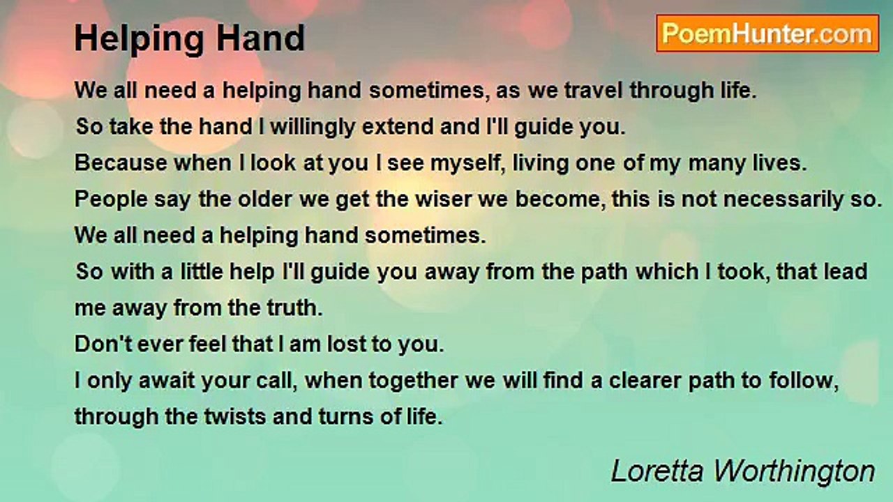 Loretta Worthington - Helping Hand