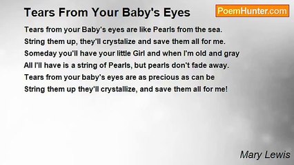 Mary Lewis - Tears From Your Baby's Eyes