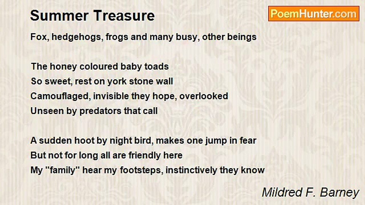 Mildred F. Barney - Summer Treasure