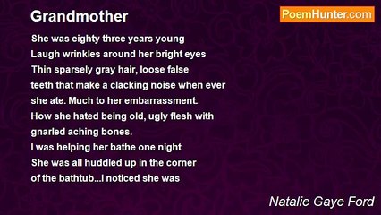 Natalie Gaye Ford - Grandmother