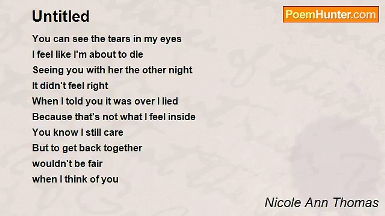 Nicole Ann Thomas - Untitled