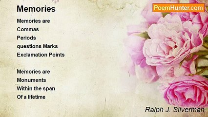 Ralph J. Silverman - Memories