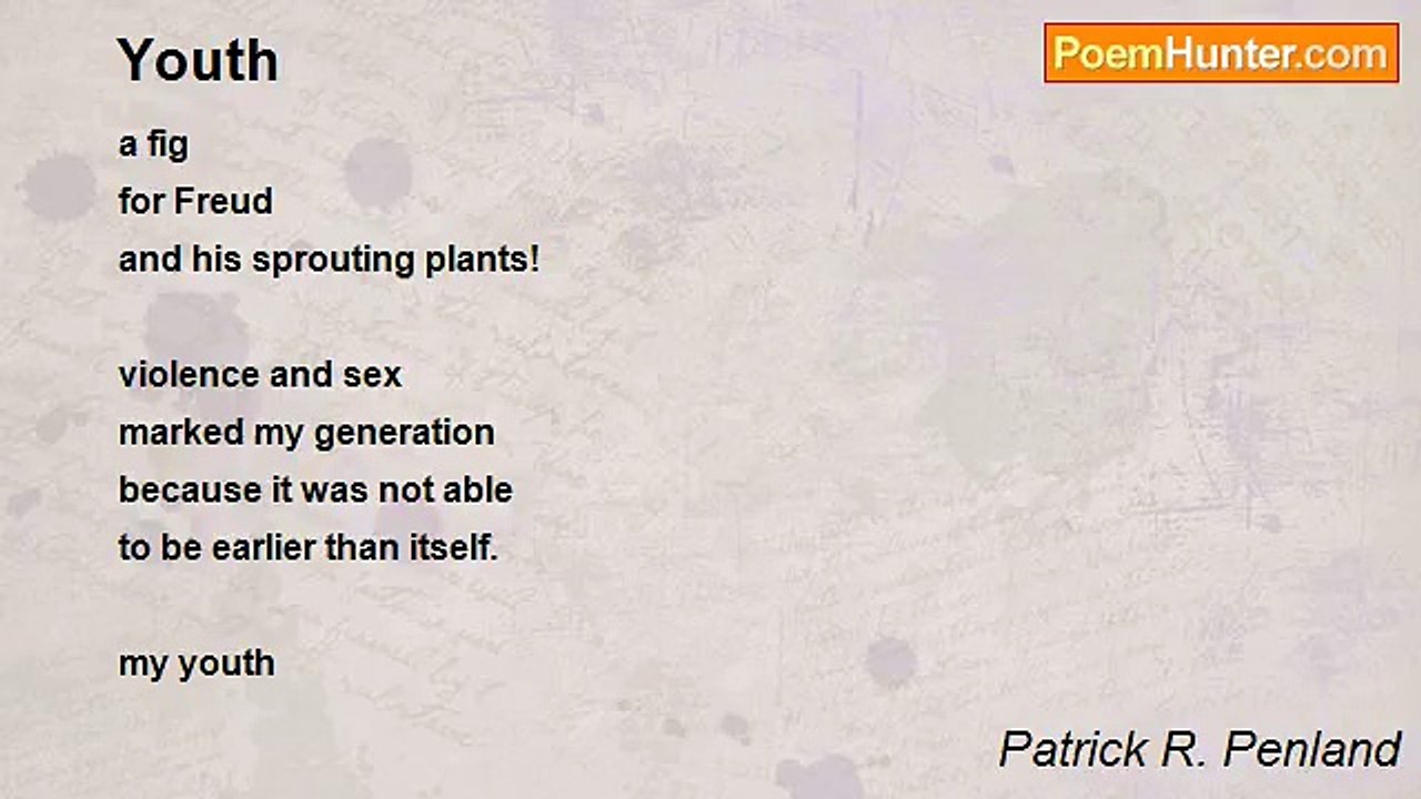 Patrick R. Penland - Youth