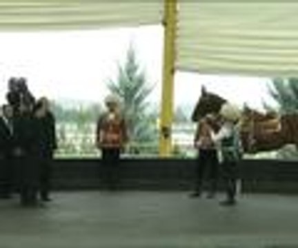 Berdimuhamedov, Erdoğan'a at hediye etti