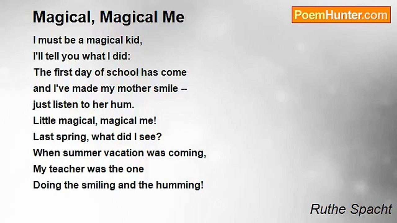 Ruthe Spacht - Magical, Magical Me