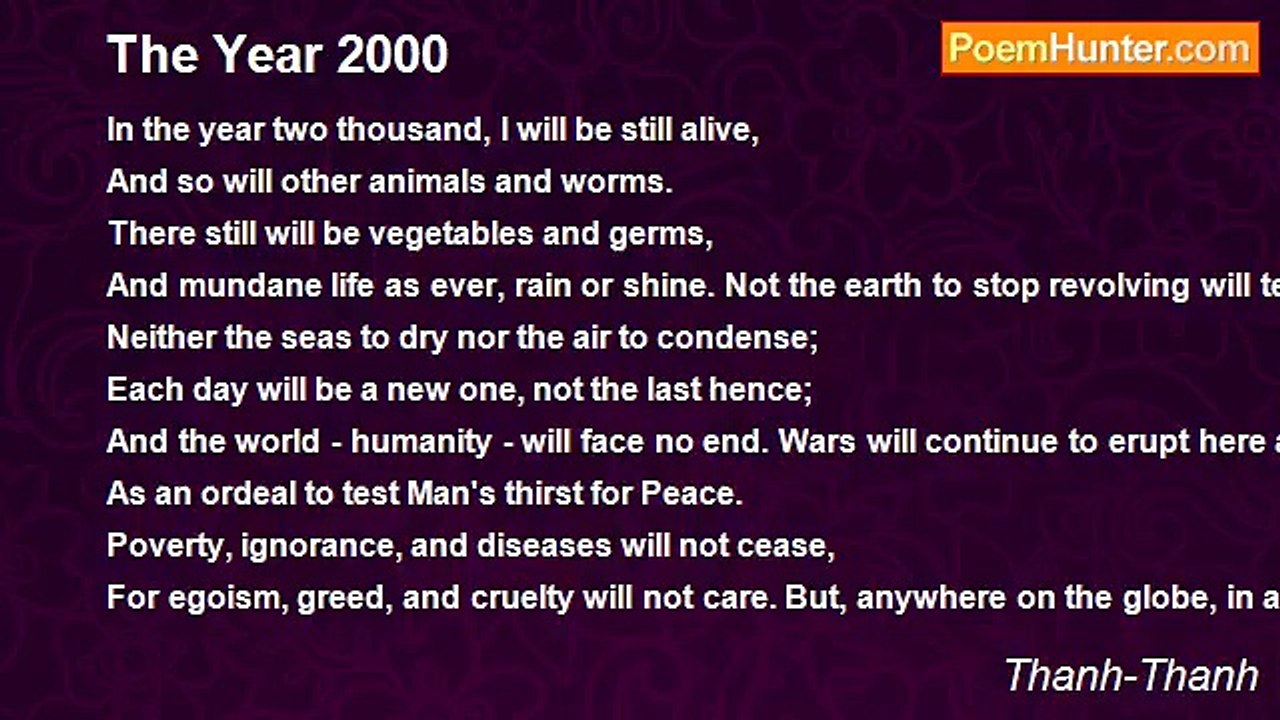 Thanh-Thanh - The Year 2000