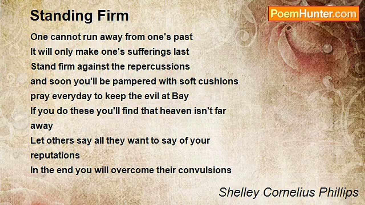 Shelley Cornelius Phillips - Standing Firm