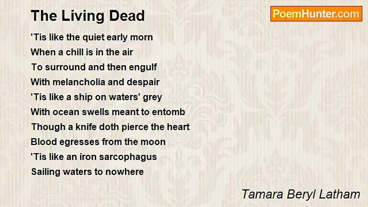 Tamara Beryl Latham - The Living Dead