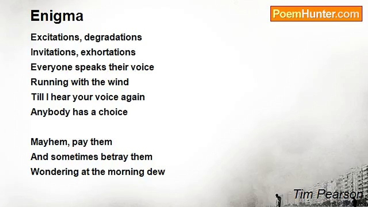 Tim Pearson - Enigma