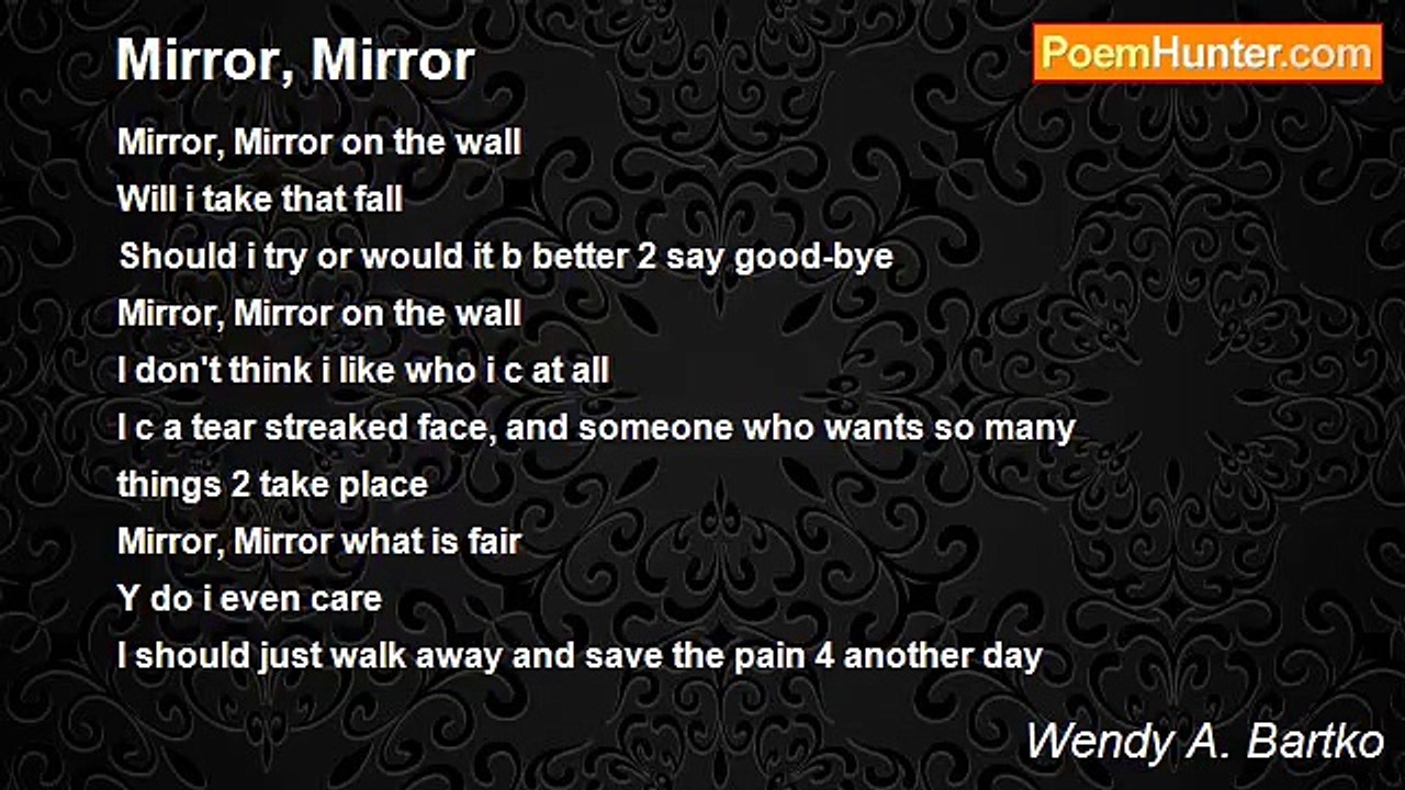 Wendy A. Bartko - Mirror, Mirror