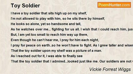 Vickie Forrest Wiggs - Toy Soldier