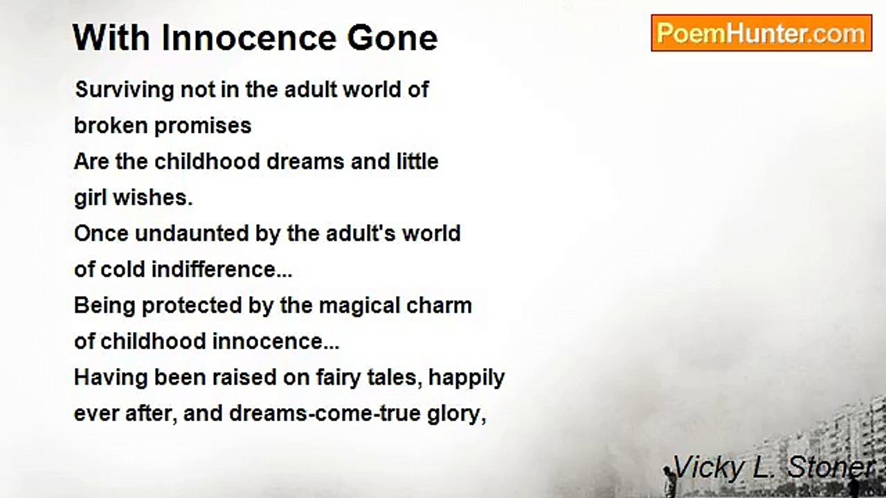 Vicky L. Stoner - With Innocence Gone