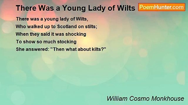 William Cosmo Monkhouse - There Was a Young Lady of Wilts