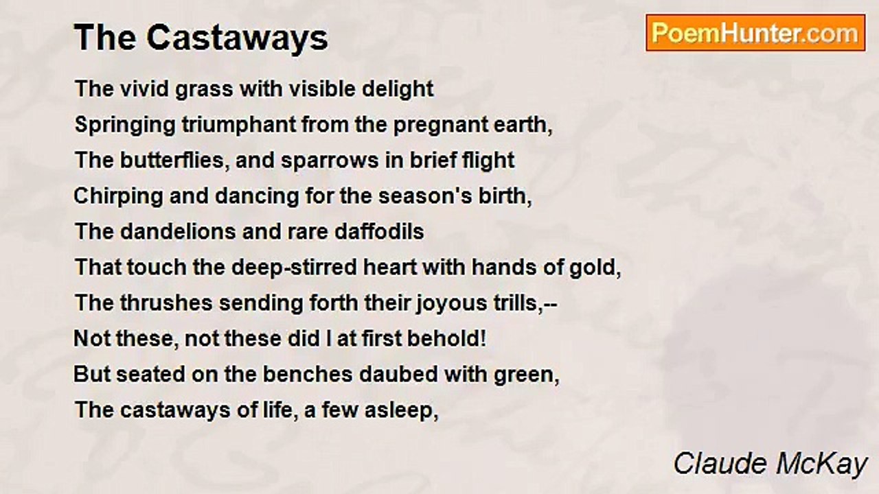 Claude McKay - The Castaways