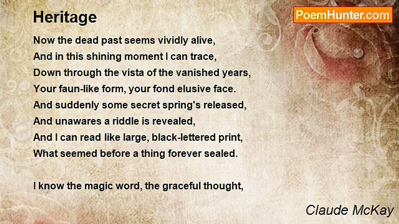 Claude McKay - Heritage