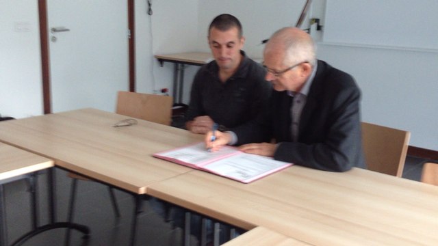 Premières ruches chez les pompiers