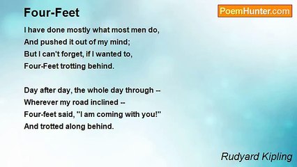 Rudyard Kipling - Four-Feet