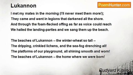 Rudyard Kipling - Lukannon
