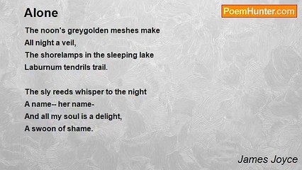 James Joyce - Alone