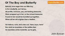 John Bunyan - Of The Boy and Butterfly