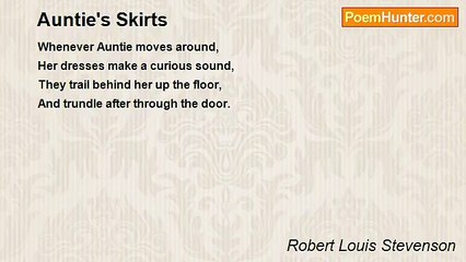 Robert Louis Stevenson - Auntie's Skirts