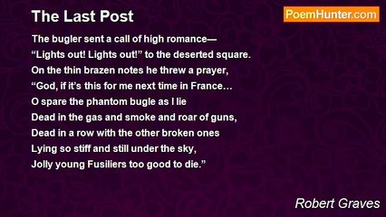Robert Graves - The Last Post