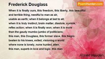 Robert Hayden - Frederick Douglass