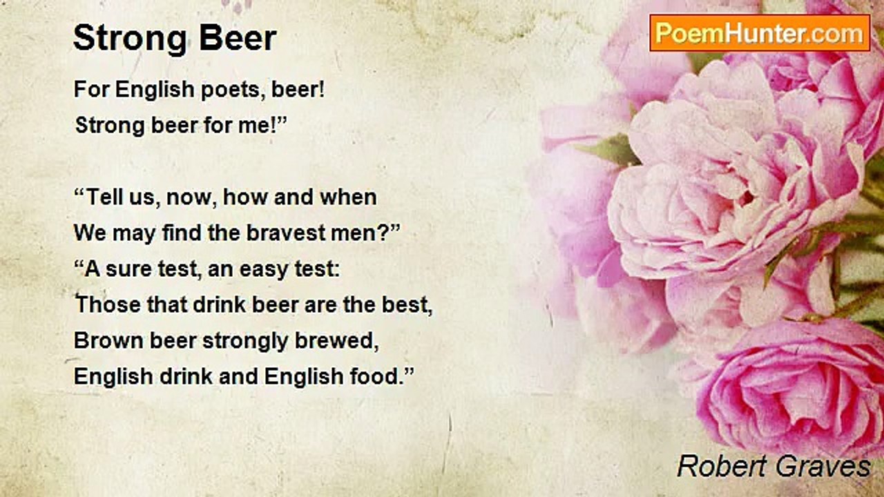 Robert Graves - Strong Beer