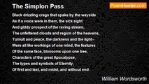 William Wordsworth - The Simplon Pass