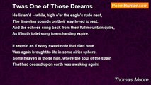 Thomas Moore - Twas One of Those Dreams